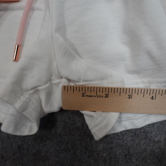 L'Urv Shorts Womens Small Sweat Ombre Pink Drawstring 2.5" Inseam Athleisure - Picture 4 of 9